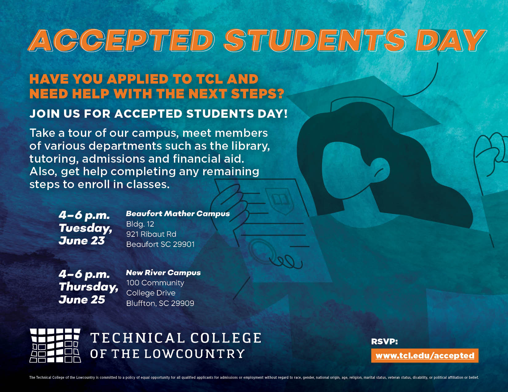 2026 Accepted Students Day flyer