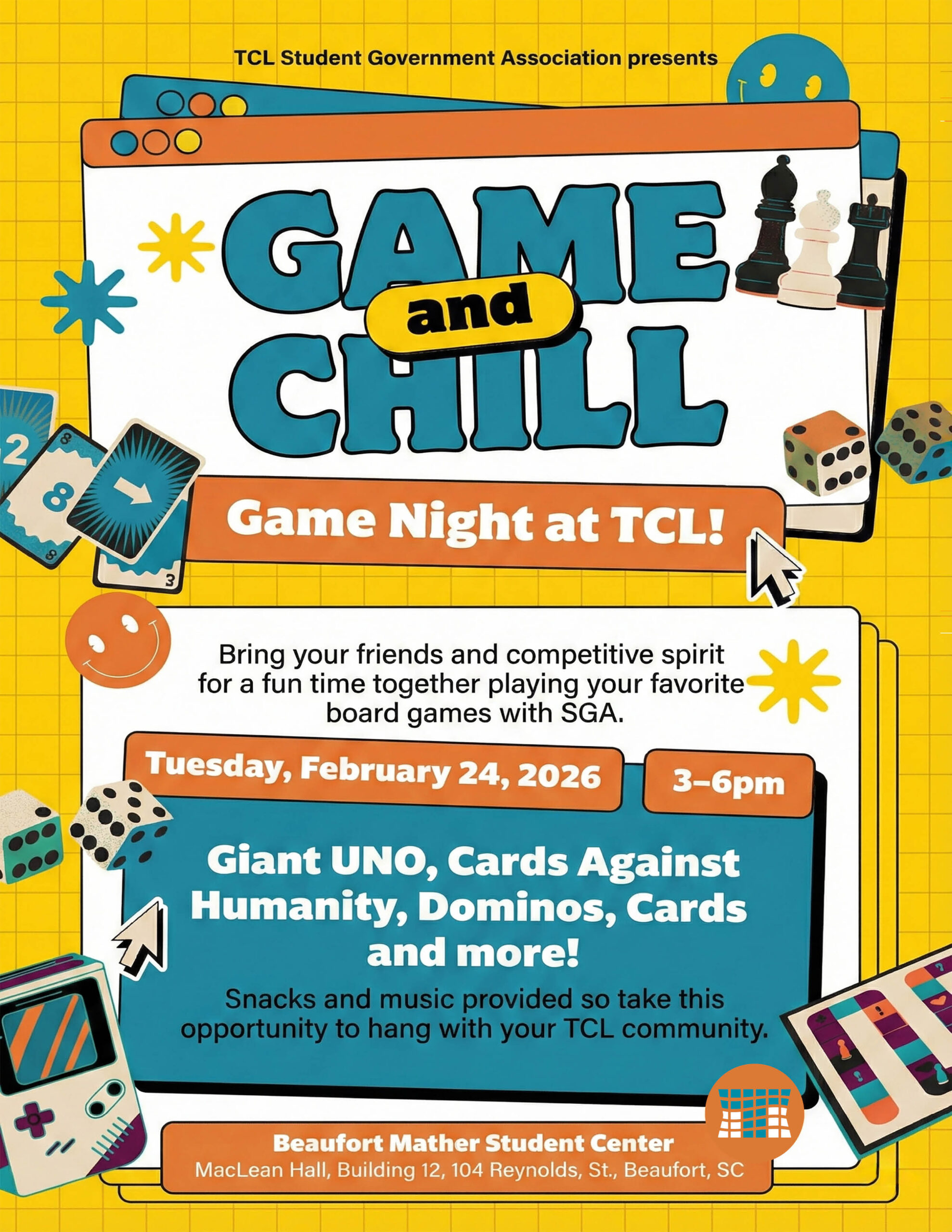 2026 Game Chill flyer scaled
