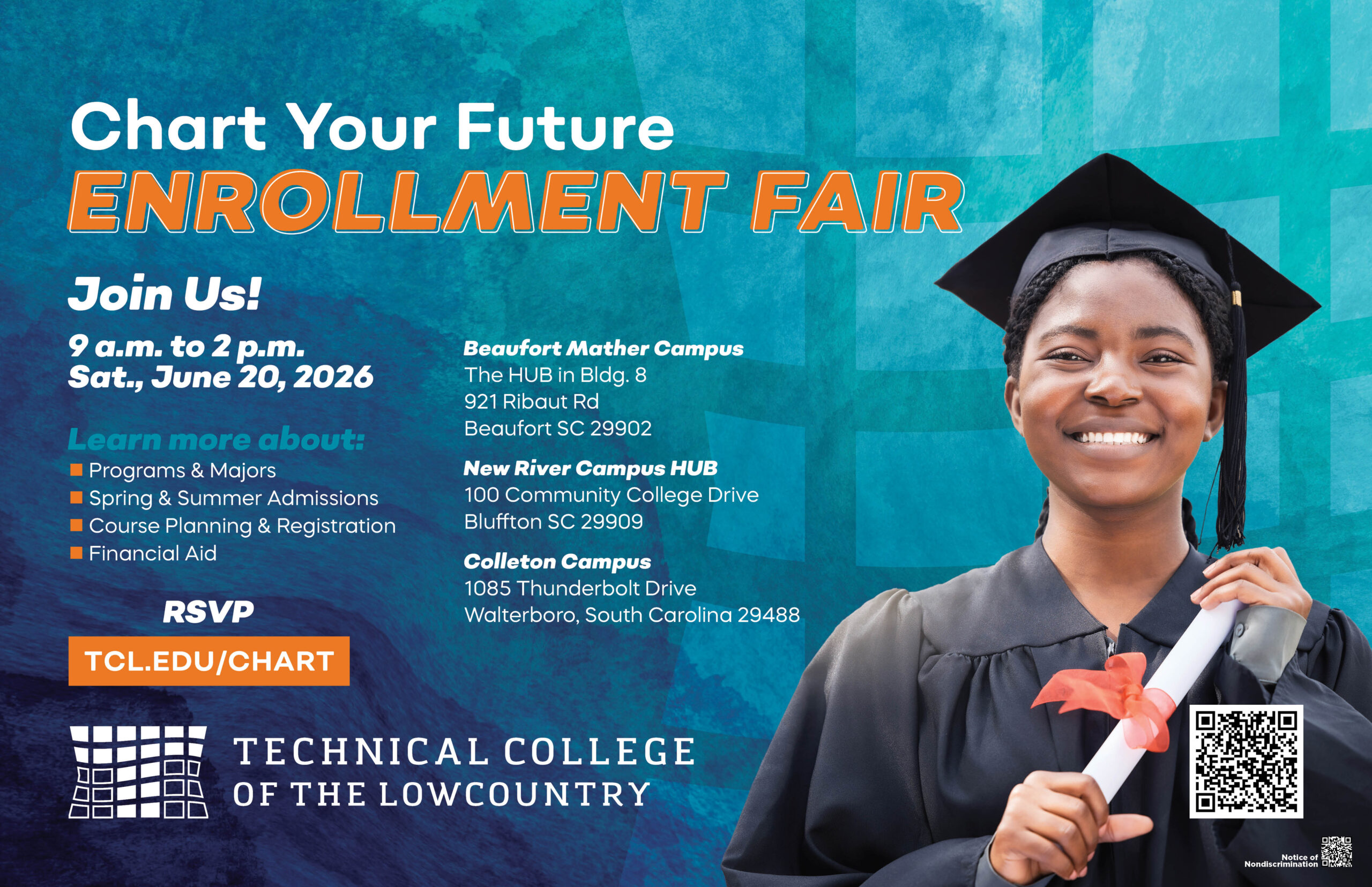 2026 Saturday Enrollment Fair flyer spring 1 scaled