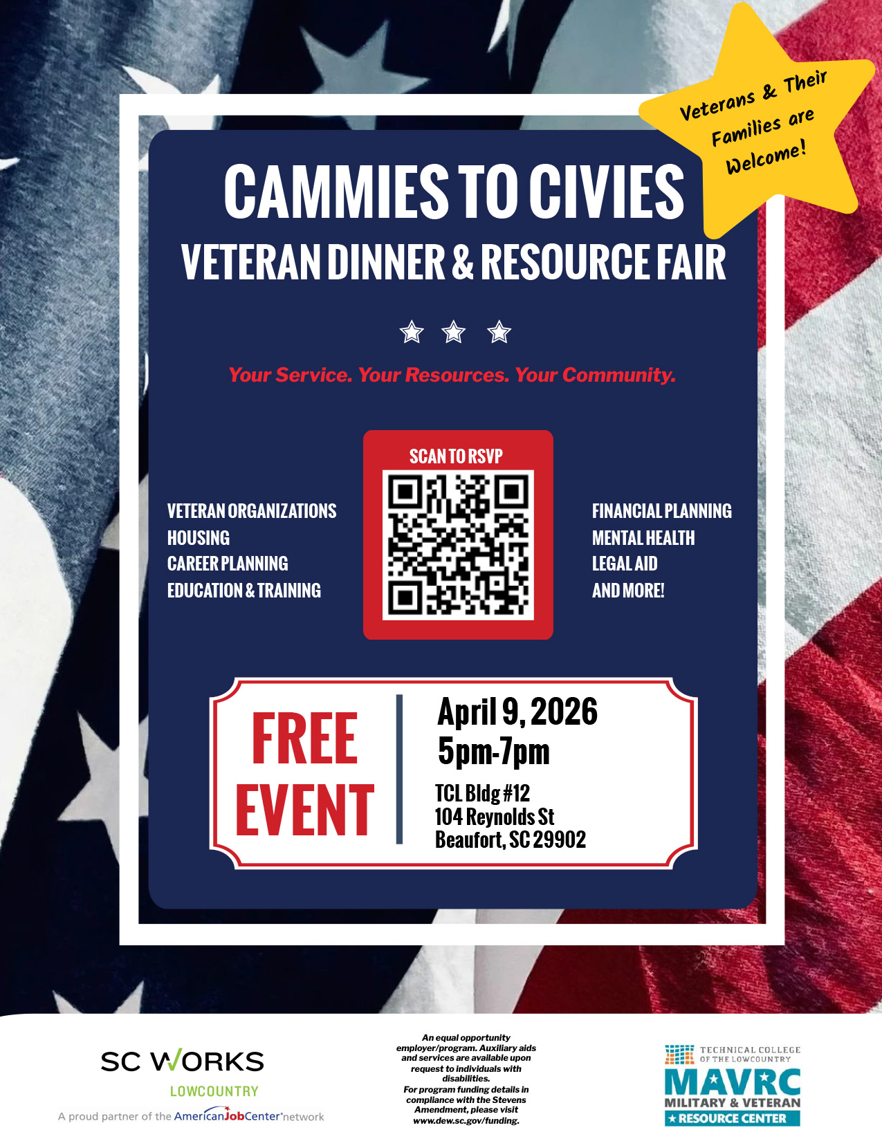 Cammies to Civies 4.09.26