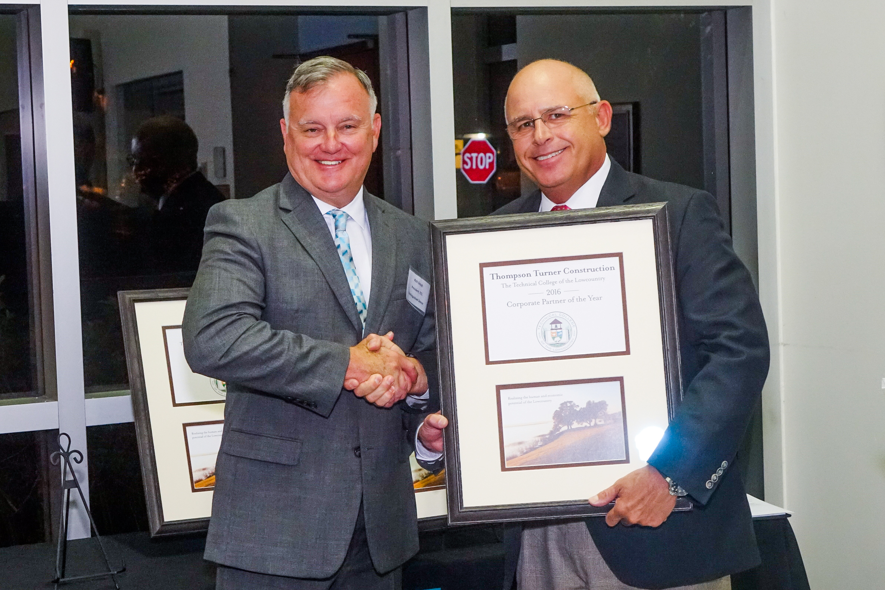 Photo-Thompson Turner Construction-TCL Corporate Partner of the Year (Mr. Hal Turner, pictured)